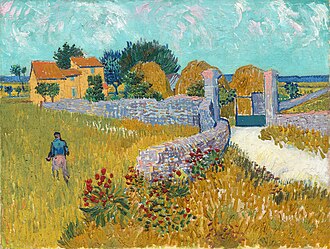 Van Gogh's painting of a farmhouse